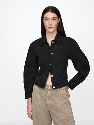 Barrel-Sleeve Crop Jacket | Gap (US)