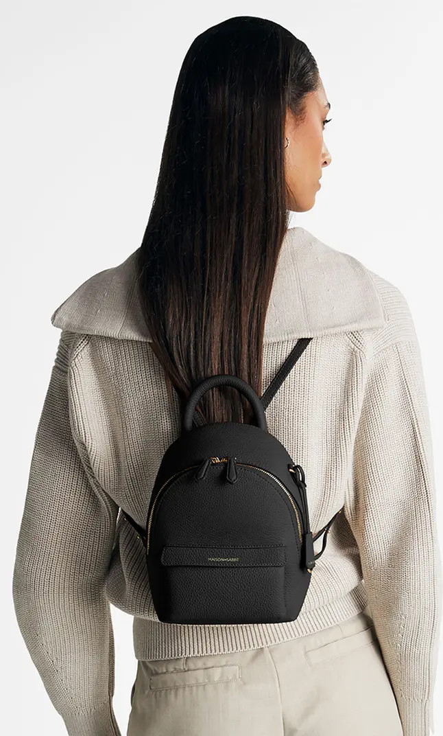 MAISON de SABRÉ Leather Mini Backpack | Nordstrom | Nordstrom