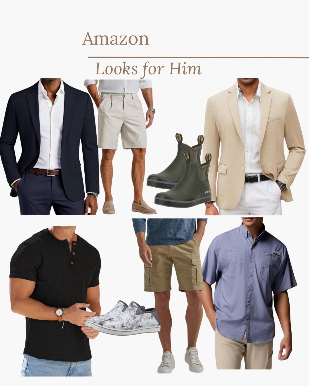 Amazon looks for him!

#LTKMens #LTKootd