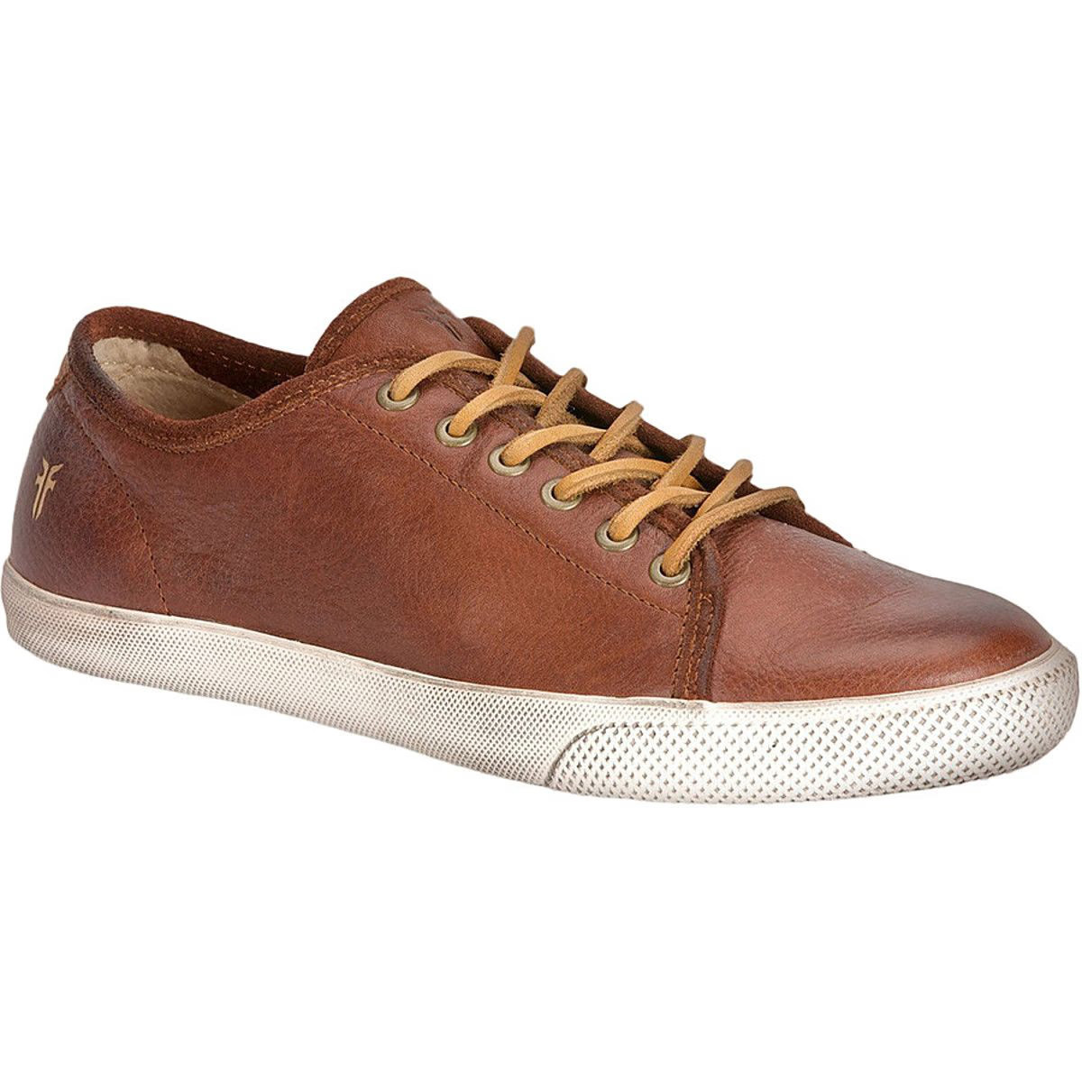 Frye Chambers Low Shoe - Men's Cognac Soft Pebbled Full Grain, 9.5 | Backcountry.com