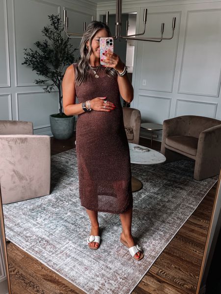 This Target dress is GORGEOUS! Would be perfect for summer vacations and it is bumpfriendly! 

I sized up to a medium at 31 weeks pregnant 



#LTKBump #LTKStyleTip #LTKTravel