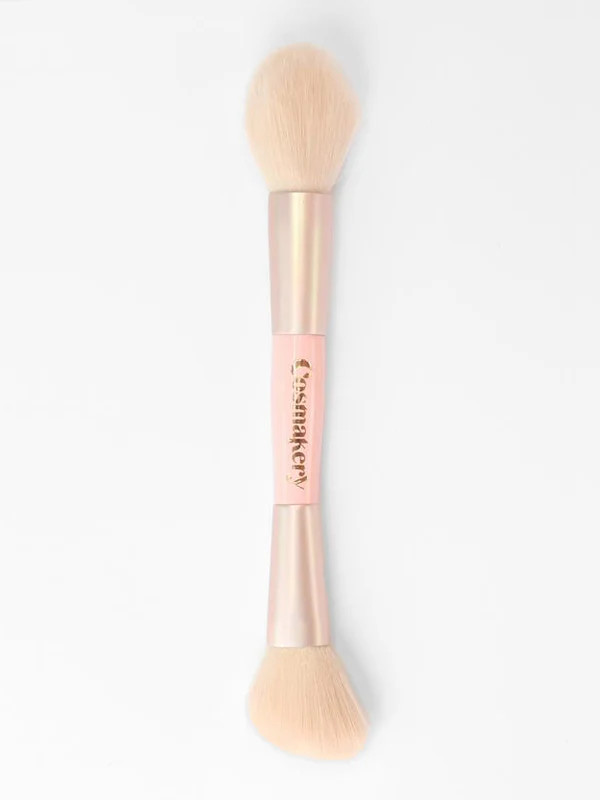 Brushes - Double Ended Powder Brush | Cosmakery