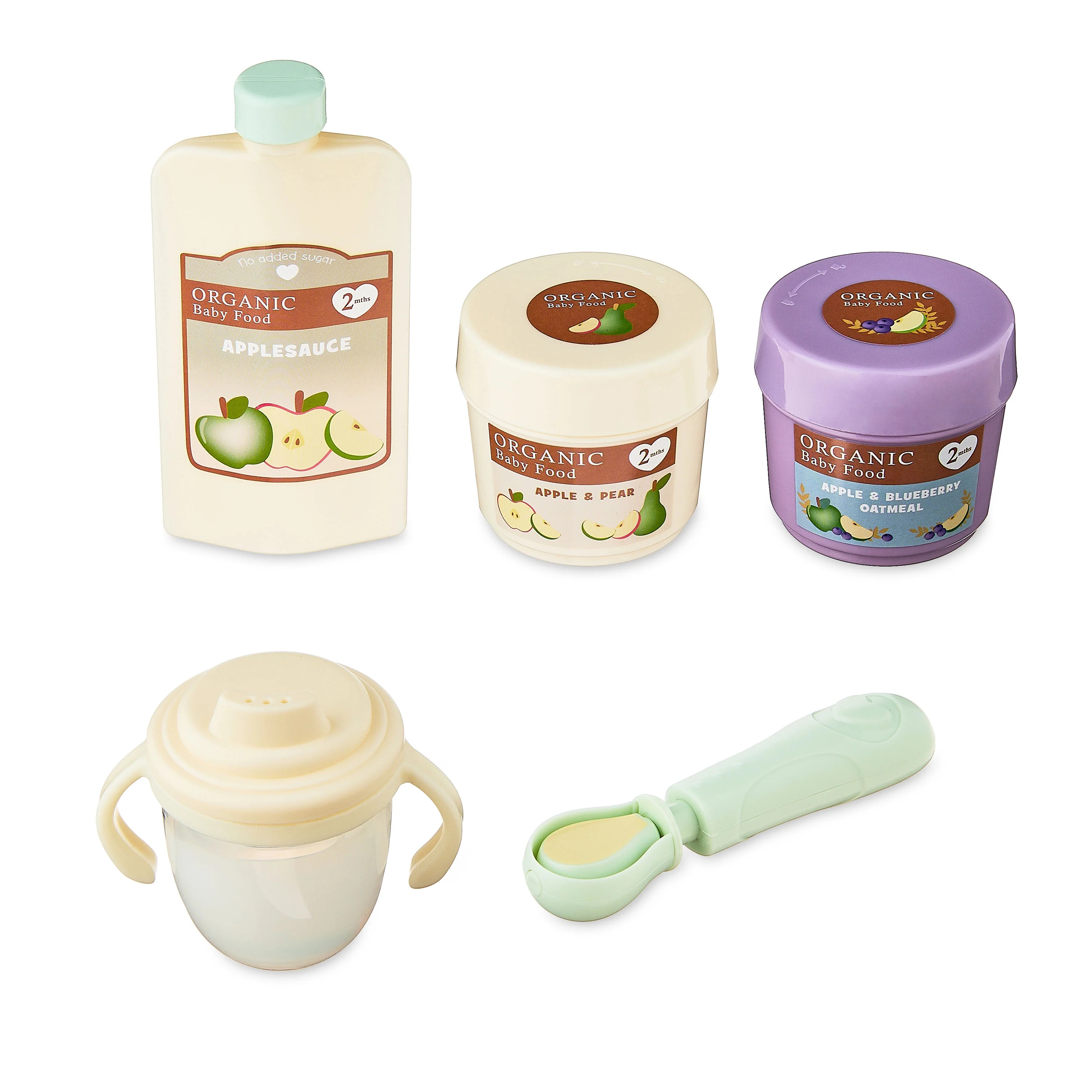 My Sweet Love Baby Doll Feeding Time Play Set, Doll Playsets for Kids Ages 2+ | Walmart (US)