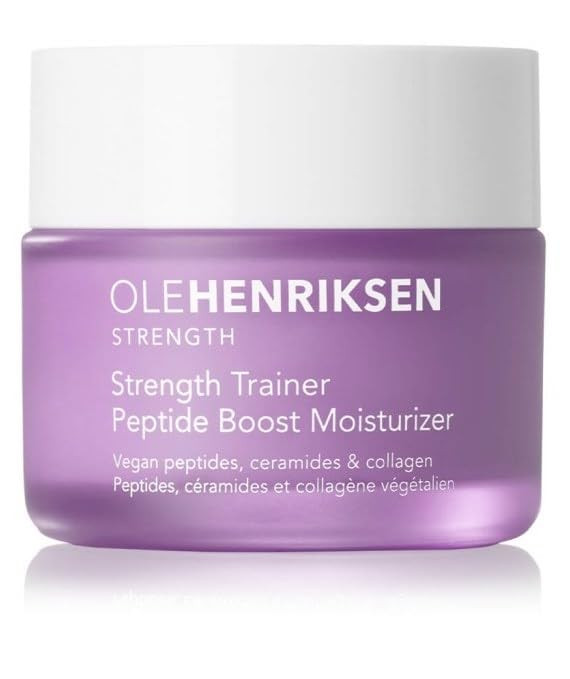 Ole Henriksen Strenth Trainer Peptide Boost Facial Moisturizer with ceramides and collagen Full S... | Amazon (US)