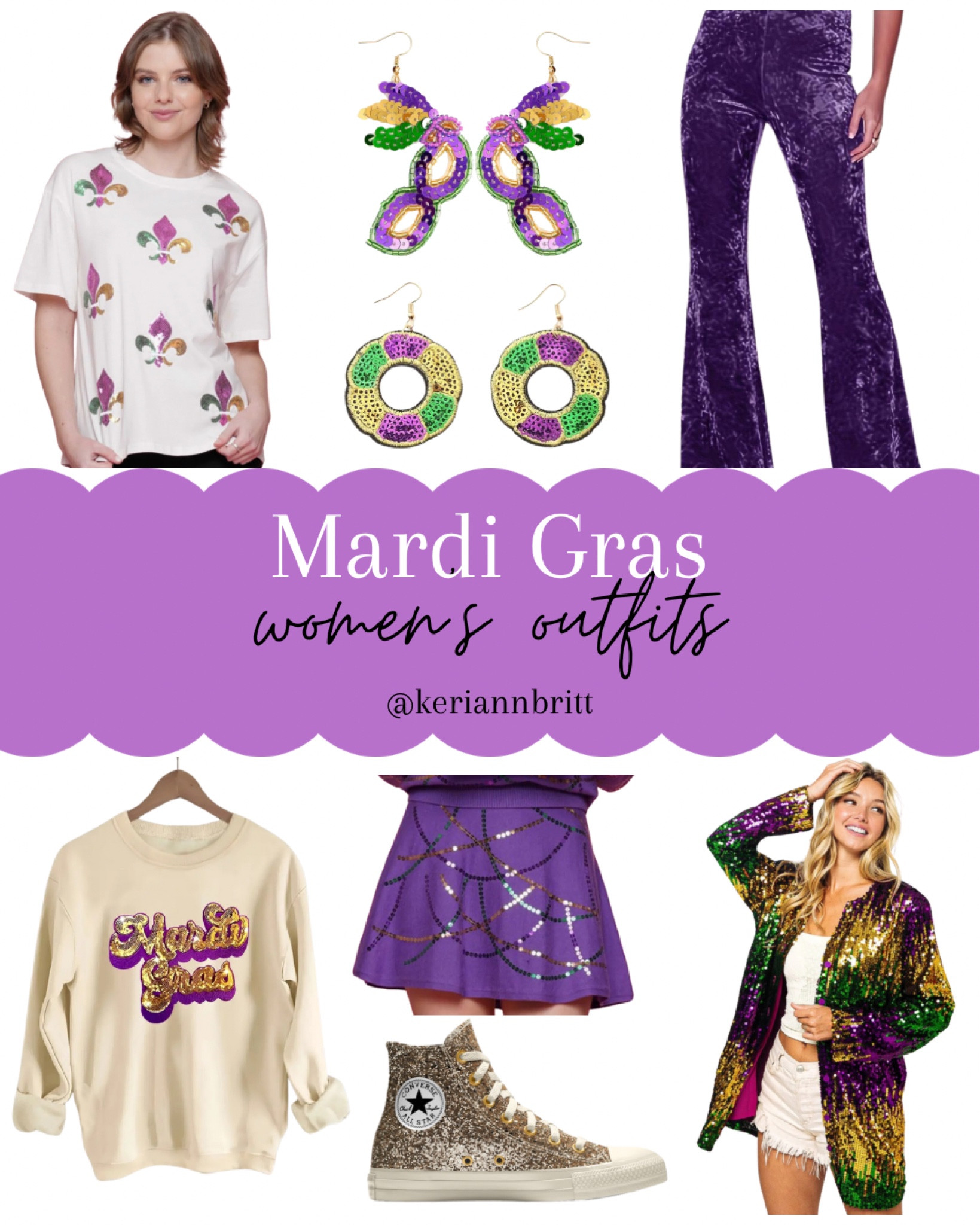 Mardi Gras Outfit Inspo


Mardi Gras parade / Temu / New Orleans / Sequins 

#LTKSeasonal #LTKstyletip #LTKparties