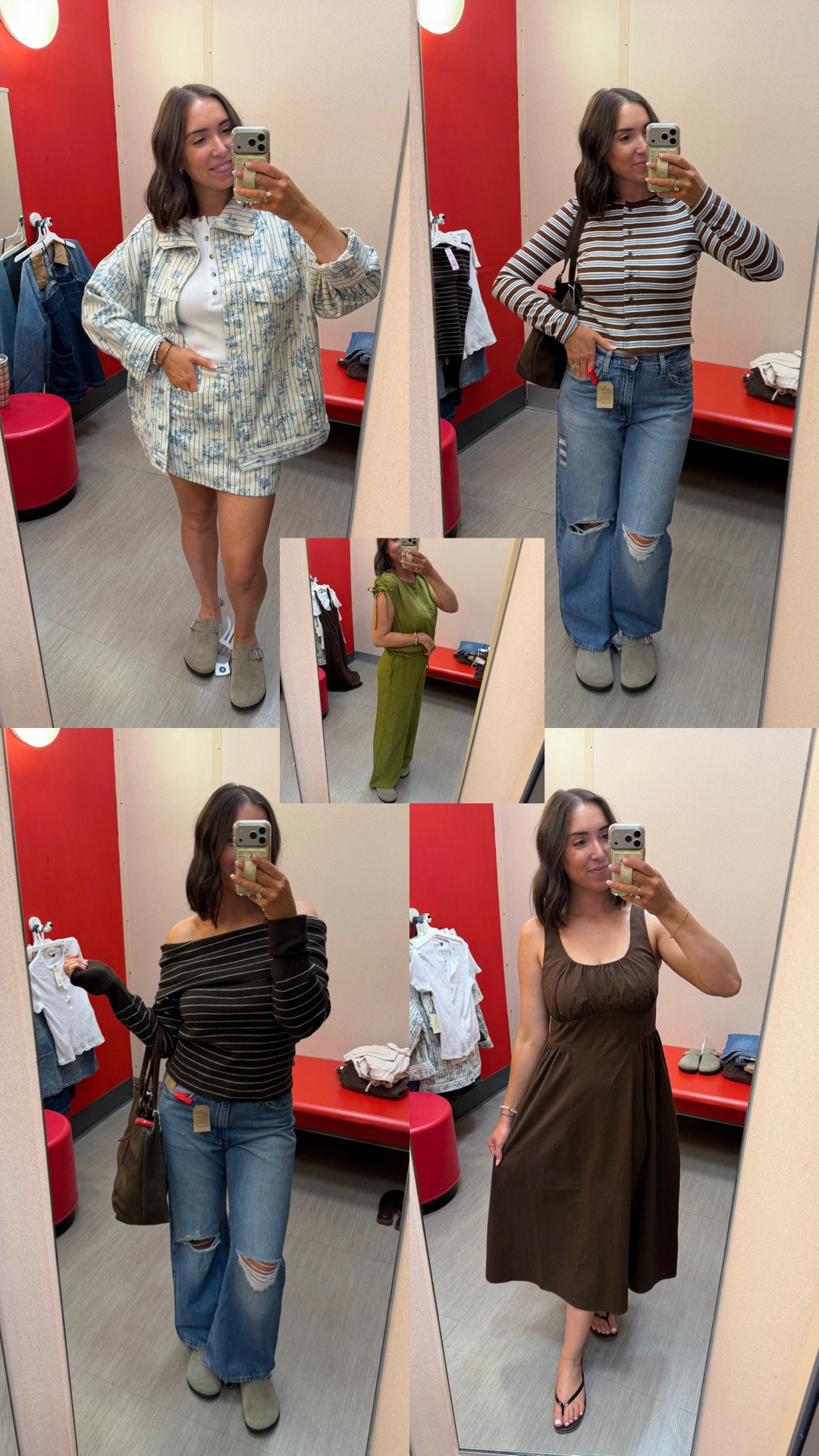 @Target new arrivals, Fall fashion finds 🙌🏻🤎🍂

Striped sweaters, the BEST mom/approved @levi jeans!! 

Absolutely in love! Can you guess what came home with me??? These jeans are insanely flattering!! 🤩

#LTKootd #LTKTall #LTKSaleAlert