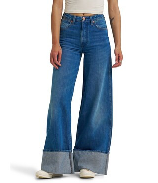 Wrangler® High Rise Cuffed Trouser Jeans | Dillard's | Dillard's