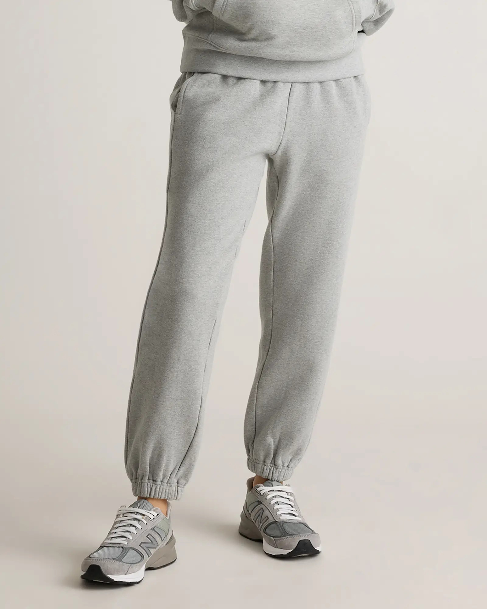 Organic Heavyweight Fleece Boyfriend Sweatpants | Quince