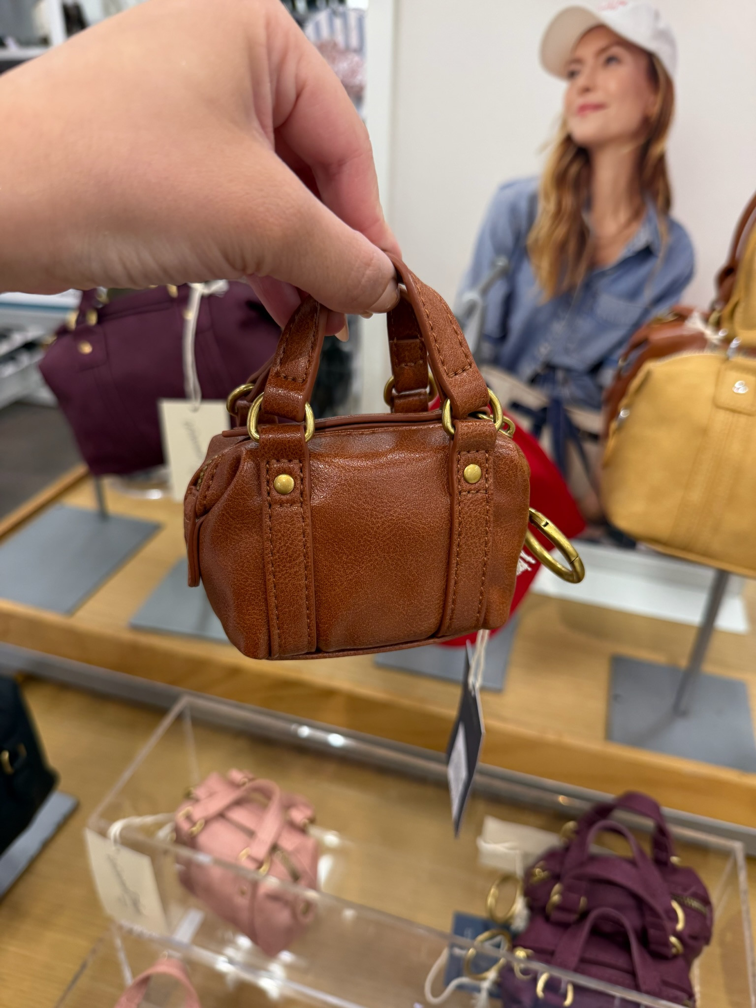 Bag charms are having such a moment, and this mini satchel version is adorable! It gives designer-inspired vibes for only $12.
wedding guest dress summer, prime day deals, summer dresses, plus size fashion, business casual workwear, fathers day gift guide, country concert, bathing suits, bathroom decor, meredith hudkins, target style, target deals 

 #LTKgrwm #LTKootd #LTKSeasonal