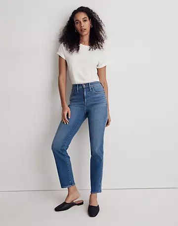 Petite Stovepipe Jeans in Leaside Wash | Madewell