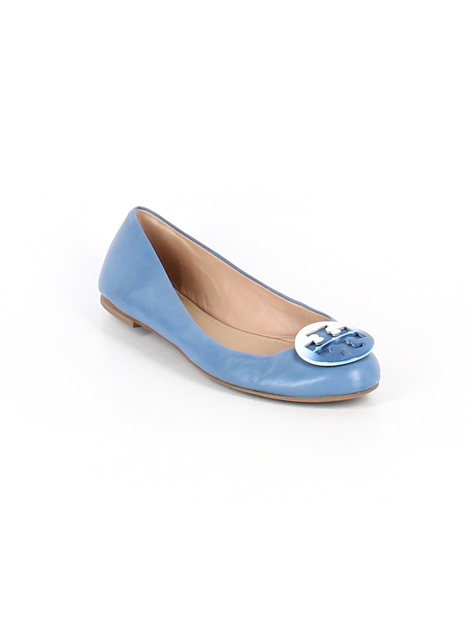 Tory Burch Flats Size 9: Blue Women's Clothing - 45576352 | thredUP