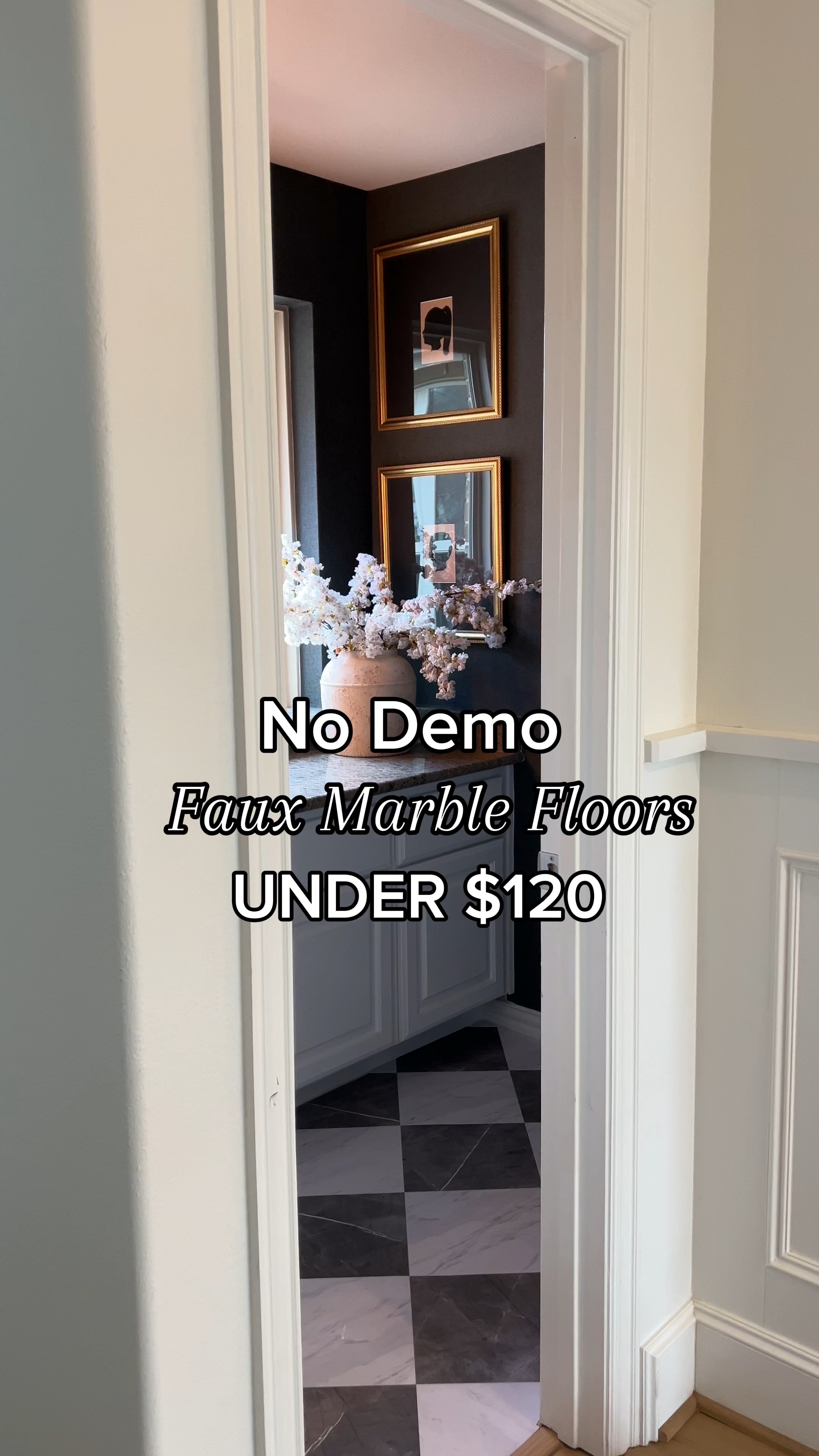 No demo faux Marble Floors 

#LTKstyletip #LTKhome