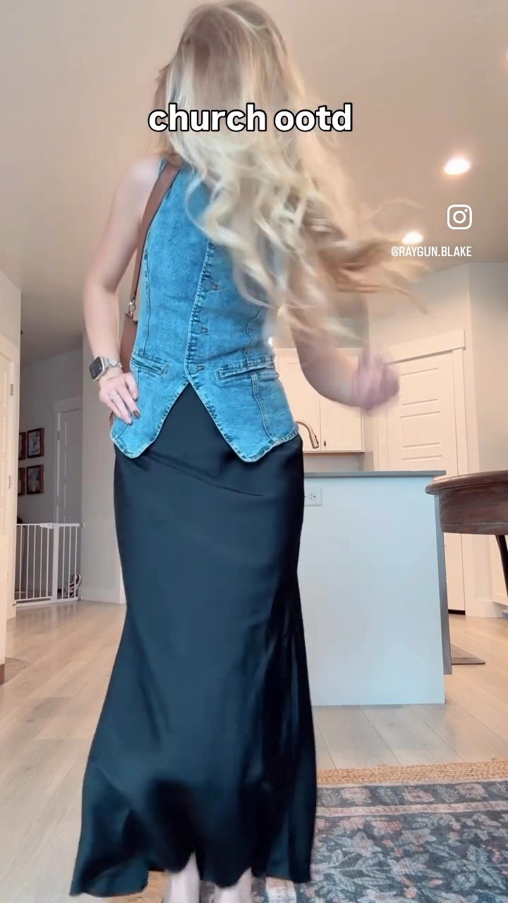 Love this top OBVI 😉🩵
Size: small (for skirt and top) 
Love these shoes too!!

Purse is no longer sold but I found a great alternative!! 

#LTKFindsUnder50 #LTKootd #LTKPetite