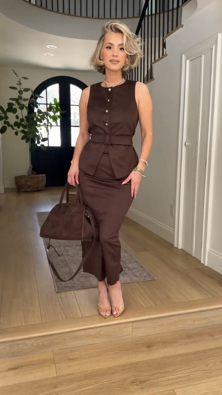 Fall colors & textures #outfitinspo 🤎#DressToExpress #ExpressPartner @Express

#LTKWorkwear #LTKootd #LTKPetite