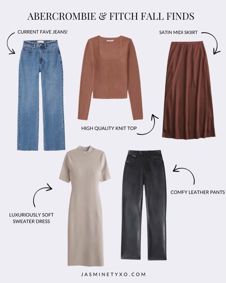 My Abercrombie & Fitch picks for styling fall outfit ideas 🖤

#LTKsalealert #LTKSeasonal #LTKSale
