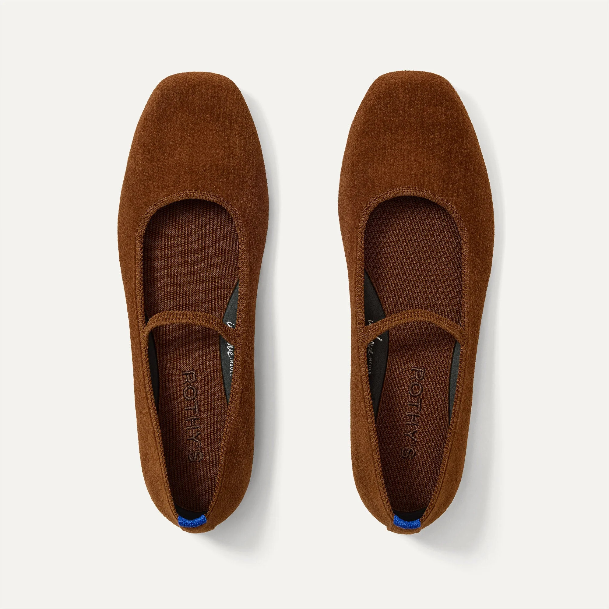 The Max Square Mary Jane in ReVelvet™ Russet | Rothy's | Rothy's