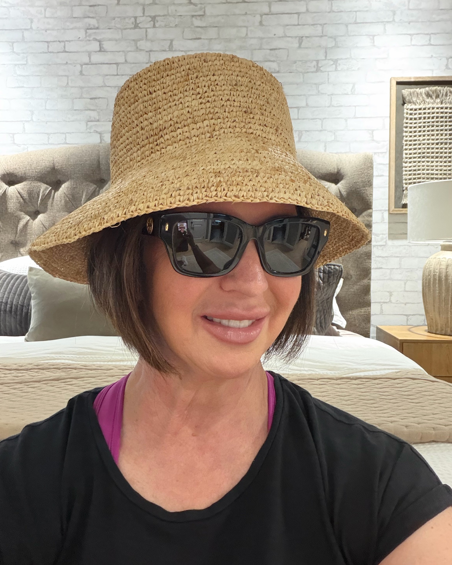 Two Summer staples I can’t live without are a cute raffia straw bucket hat and dark sunglasses! Sharing a few of both I love!

#LTKOver40 #LTKSaleAlert #LTKootd
