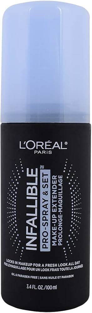 L'Oreal Paris Makeup Infallible Pro-Spray and Set Makeup Extender Setting Spray, 3.4 Ounce | Amazon (US)