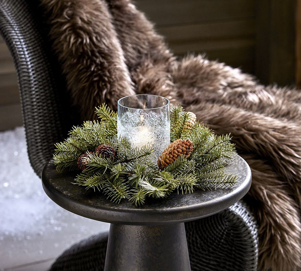 Faux Mini Pine Wreath | Pottery Barn (US)