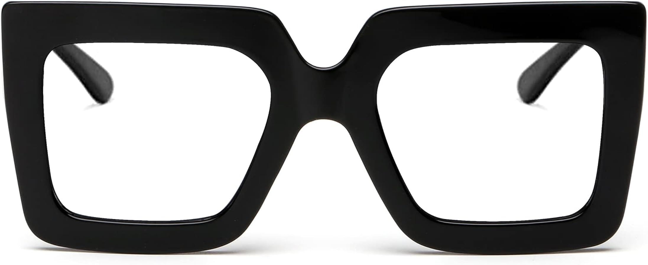 AIEYEZO Oversized Square Blue Light Glasses for Women Cute Big Frame Glasses Fashion Clear Multi-... | Amazon (US)