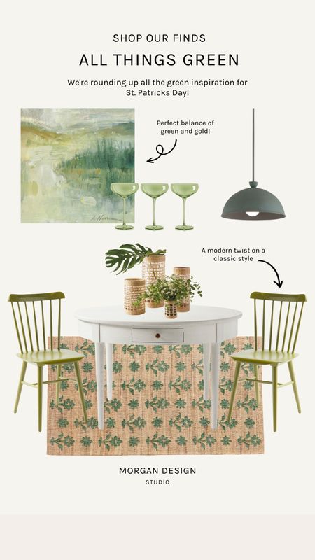 All the green inspiration for St. Patrick’s day - MDS style! 

#LTKFind #LTKhome #LTKSeasonal