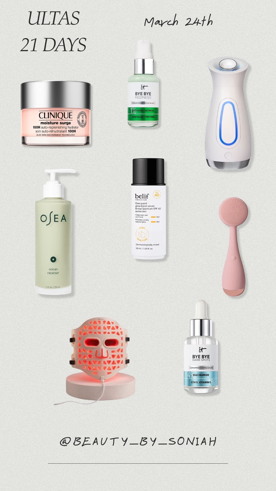 Just 3 more days …
Ultas 21 days is coming to and end! 
3/24

#LTKSaleAlert #LTKBeauty #LTKOver40