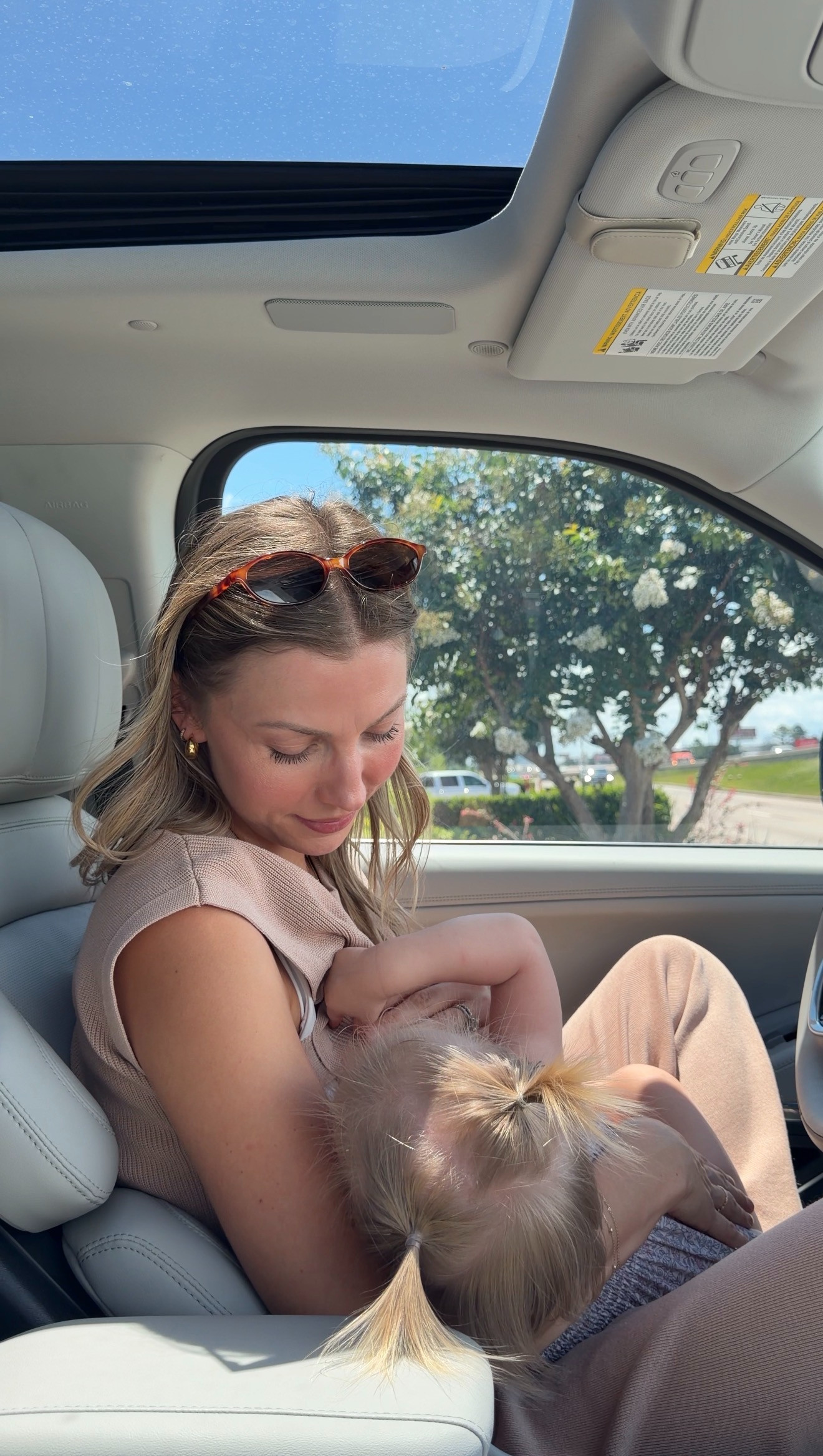 One of my most worn lounge sets! Wore this all pregnancy, and so easy for nursing in public! M in set, S in sports bra tank 

 #LTKootd #LTKmomlife