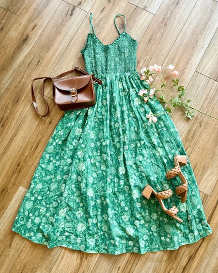 Green dress. Spring dress. Sundress. Sundresses. Summer dress. Vacation dress. 

#LTKGiftGuide #LTKSeasonal #LTKsalealert