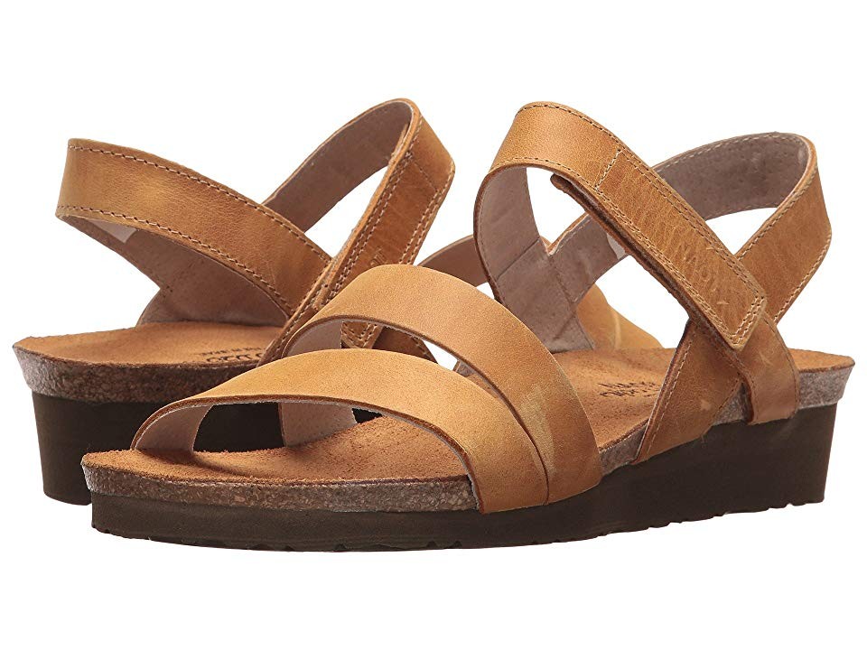 Naot Kayla - Wide (Oily Dune Nubuck) Women's Shoes | Zappos