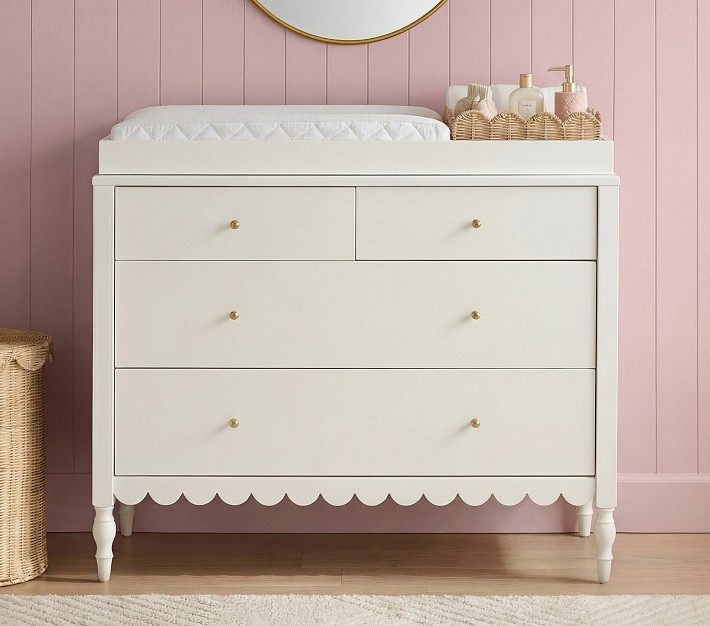 Penny 4-Drawer Changing Table (45w x 19d") | Pottery Barn Kids