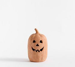 Handmade Terracotta Jack O' Lantern | Pottery Barn (US)