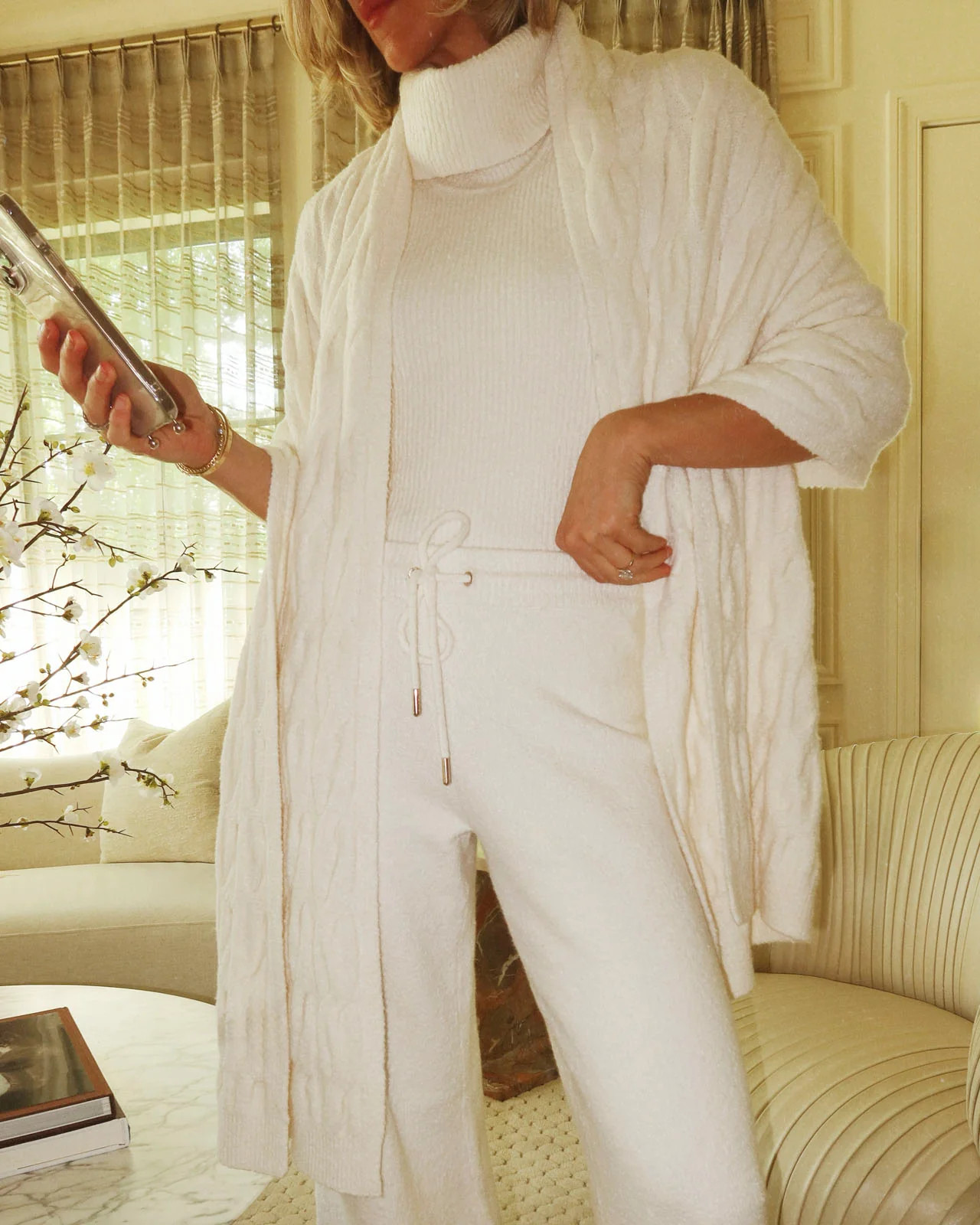 Splendid x @Cellajaneblog Cable Scarf | Splendid