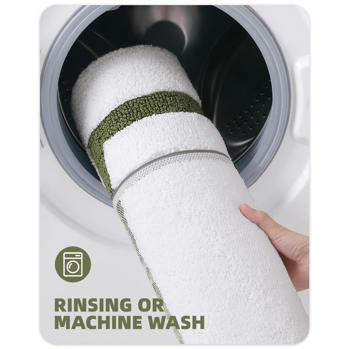 Bath Rug With Non Slip Backing | Wayfair North America