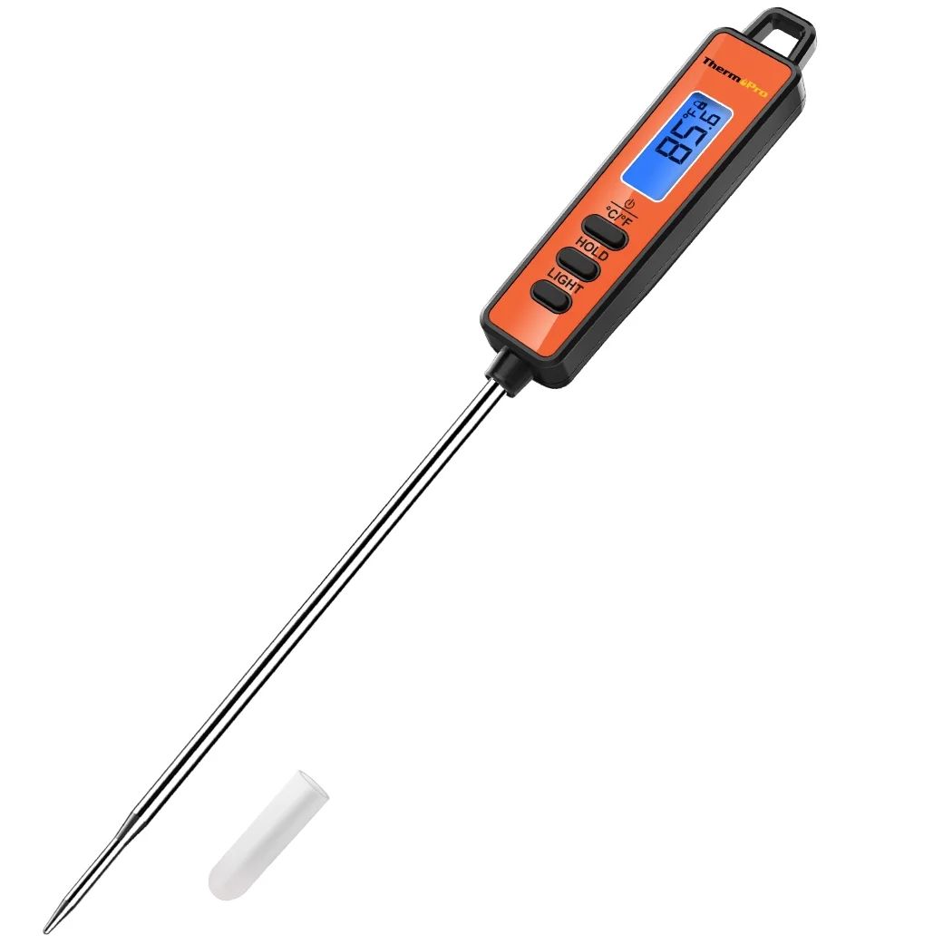 ThermoPro TP01A Digital Meat Thermometer with Long Probe Instant Read Food Cooking Thermometer fo... | Walmart (US)