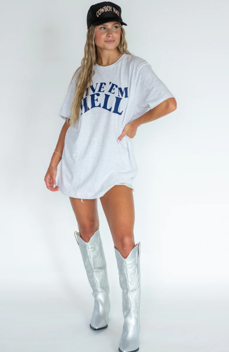 Charlie Southern "Give Em Hell" Graphic Tee | Apricot Lane Boutique