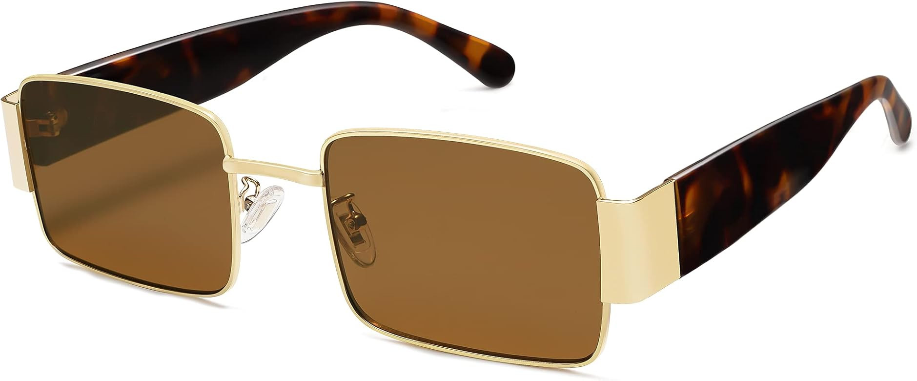 SOJOS Fashion Rectangle Sunglasses for Women Men Retro Vintage Narrow Sun Glasses SJ1162 | Amazon (US)