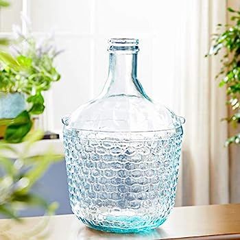 Deco 79 18221 Glass Wide Bottle Vase, 10" x 17" | Amazon (US)