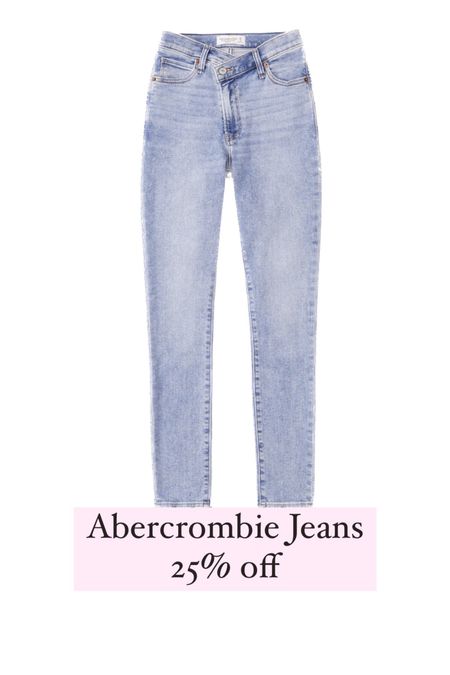 Abercrombie jeans on sale 25% off

#LTKSeasonal #LTKstyletip #LTKsalealert