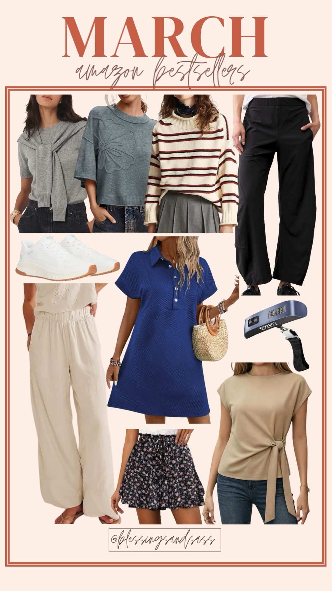 My March Amazon bestsellers!
-
-
-
Women’s fashion, outfit inspo, outfit ideas, what to wear for, fashion over 40, fashion over 50, spring outfits, spring outfits, spring fashion, spring style, women’s spring outfit, Vacation outfit, vacation style, Easter outfit, Easter outfit inspo , travel fashion, travel style, travel outfits, Amazon fashion, Amazon style 




#LTKootd #LTKOver40 #LTKSeasonal