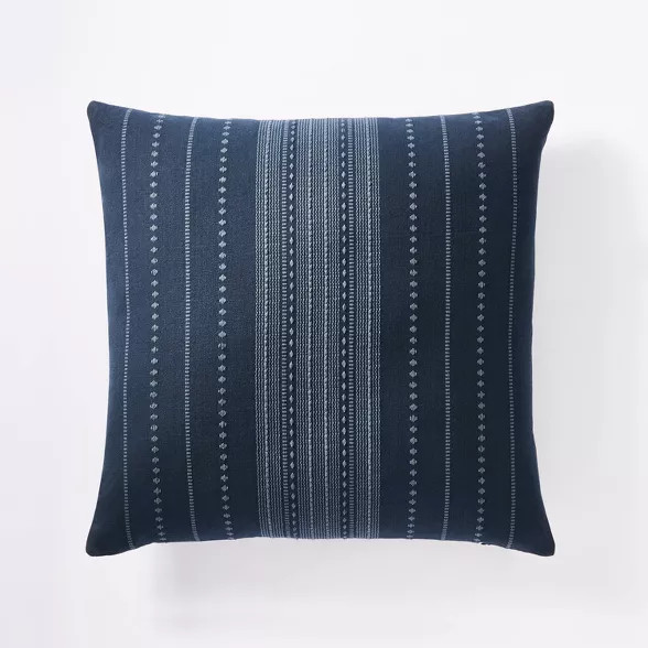 Oversized Woven Textured Square Throw Pillow - Threshold™ designed with Studio McGee | Target