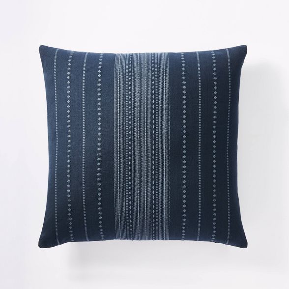 24"x24" Oversized Square Woven Textured Pillow - Threshold™ designed with Studio McGee | Target