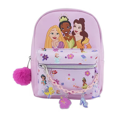 Disney Collection Girls Belle Princess Rapunzel Mini Backpack, One Size | JCPenney