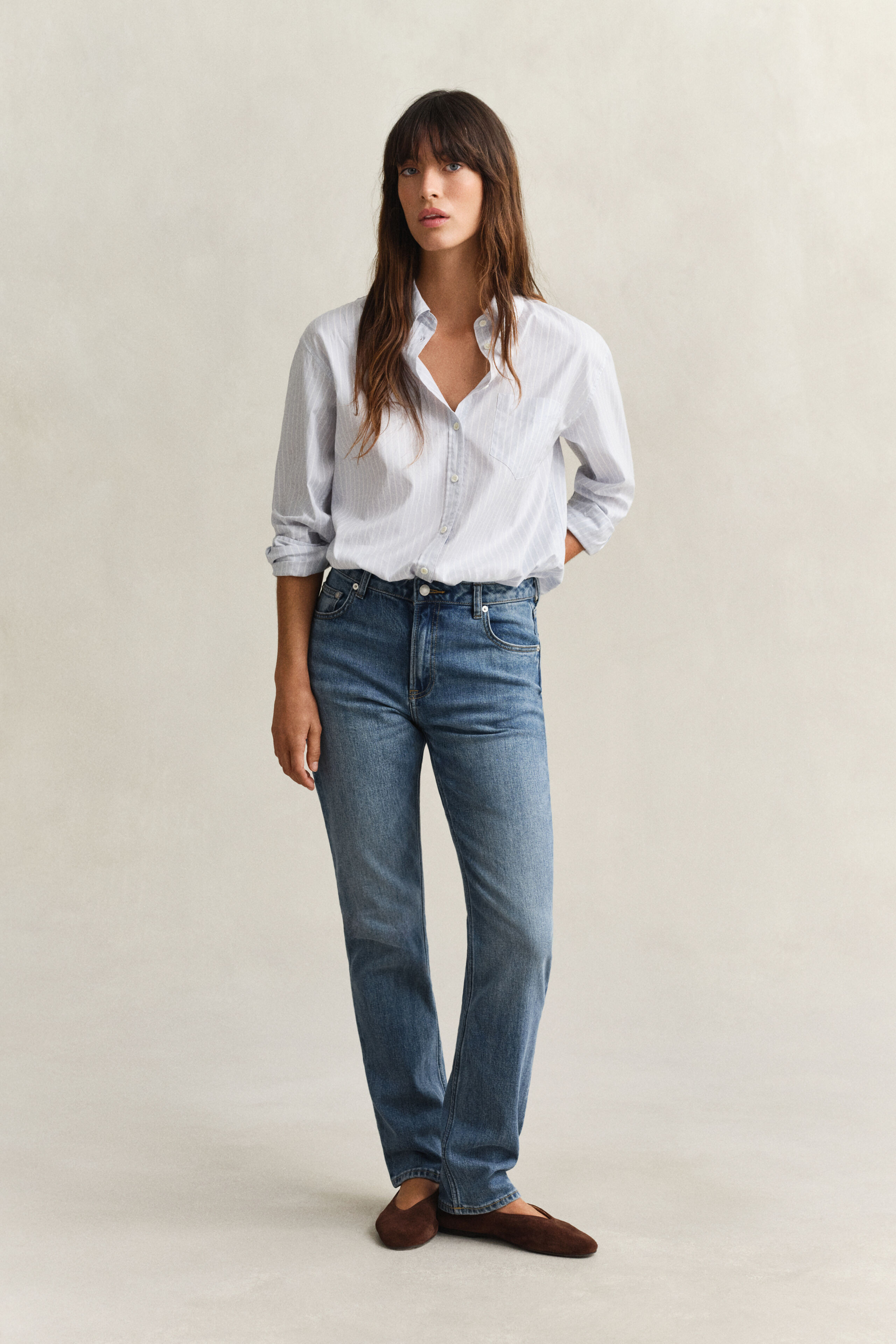 Straight Leg Stretch Jeans | Gant