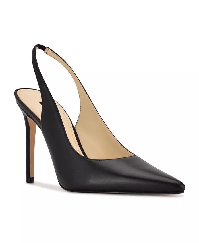 Women's Feather Pointy Toe Slingback Dress Pumps | Macy's