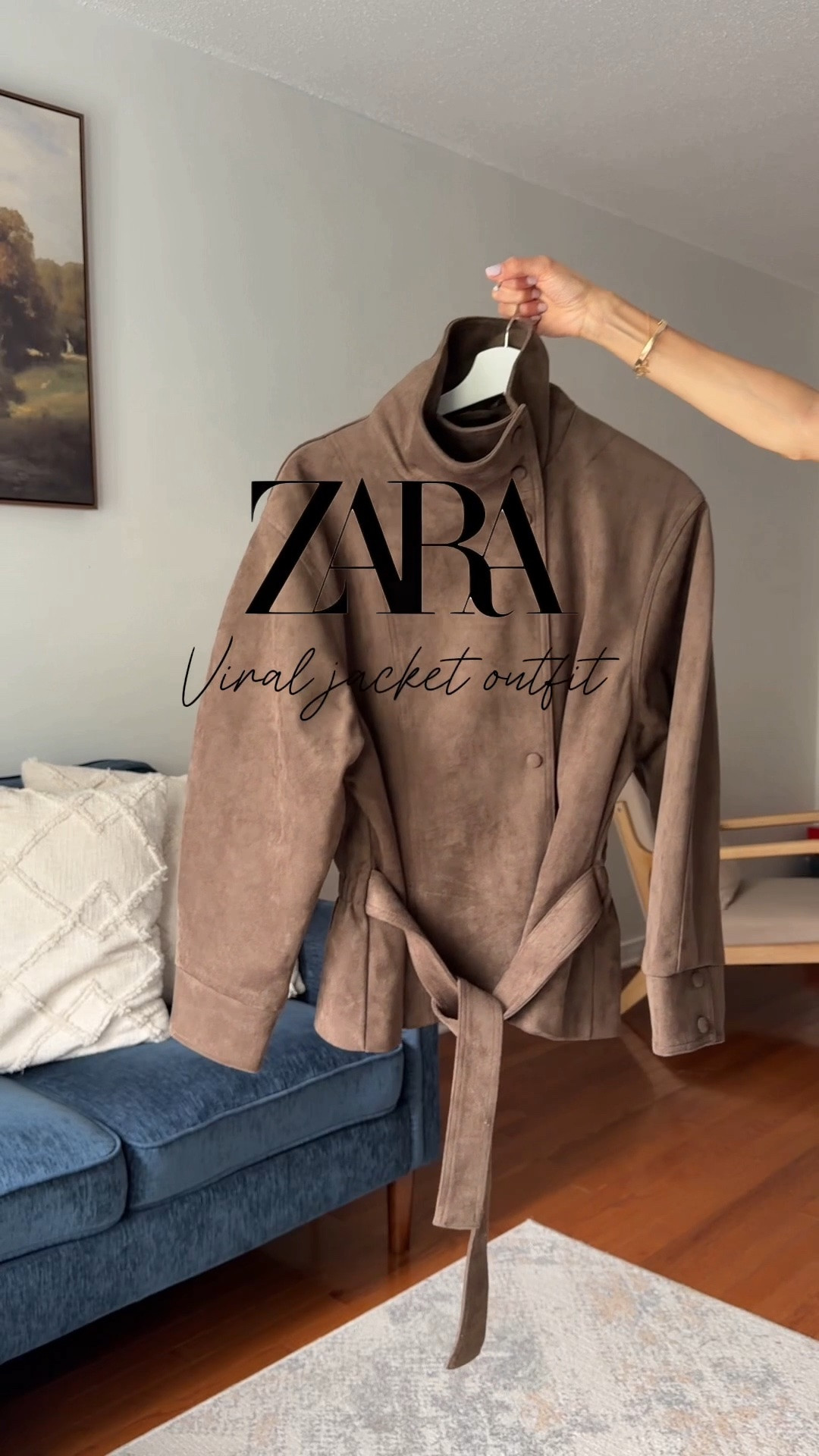 Zara viral jacket! Wearing size XS

#LTKfall