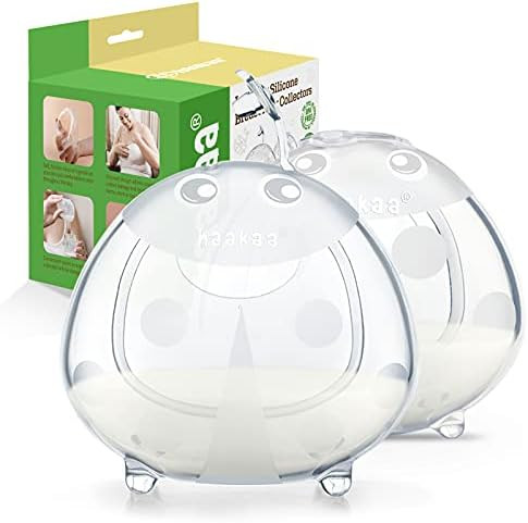 haakaa Ladybug Breast Milk Collector -Breast Shells | Wearable Nursing Cups | Breastmilk Saver| Letd | Amazon (US)
