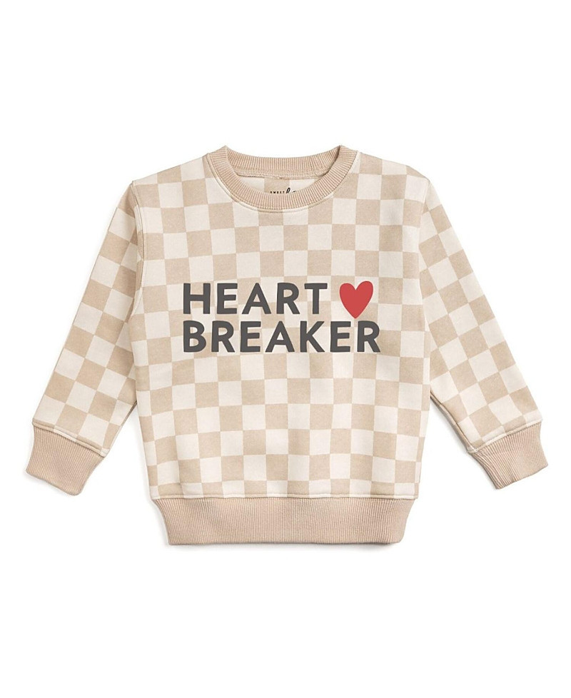 Sweet Wink Boys' Heartbreaker Checkered Valentine's Day Sweatshirt - Little Kid, Big Kid | Bloomingdale's (US)