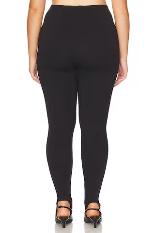 Jasmine Stirrup Pant in Noir | Revolve Clothing (Global)