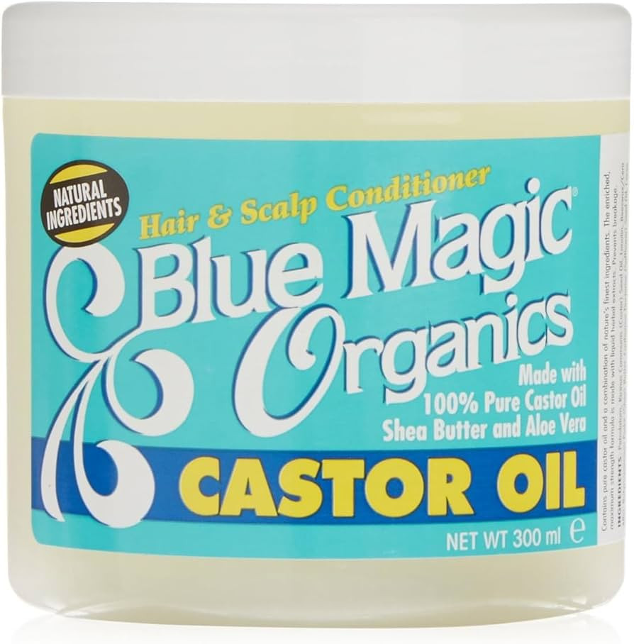 Blue Magic Originals Castor Oil 12 Ounce Jar (340g) | Amazon (US)