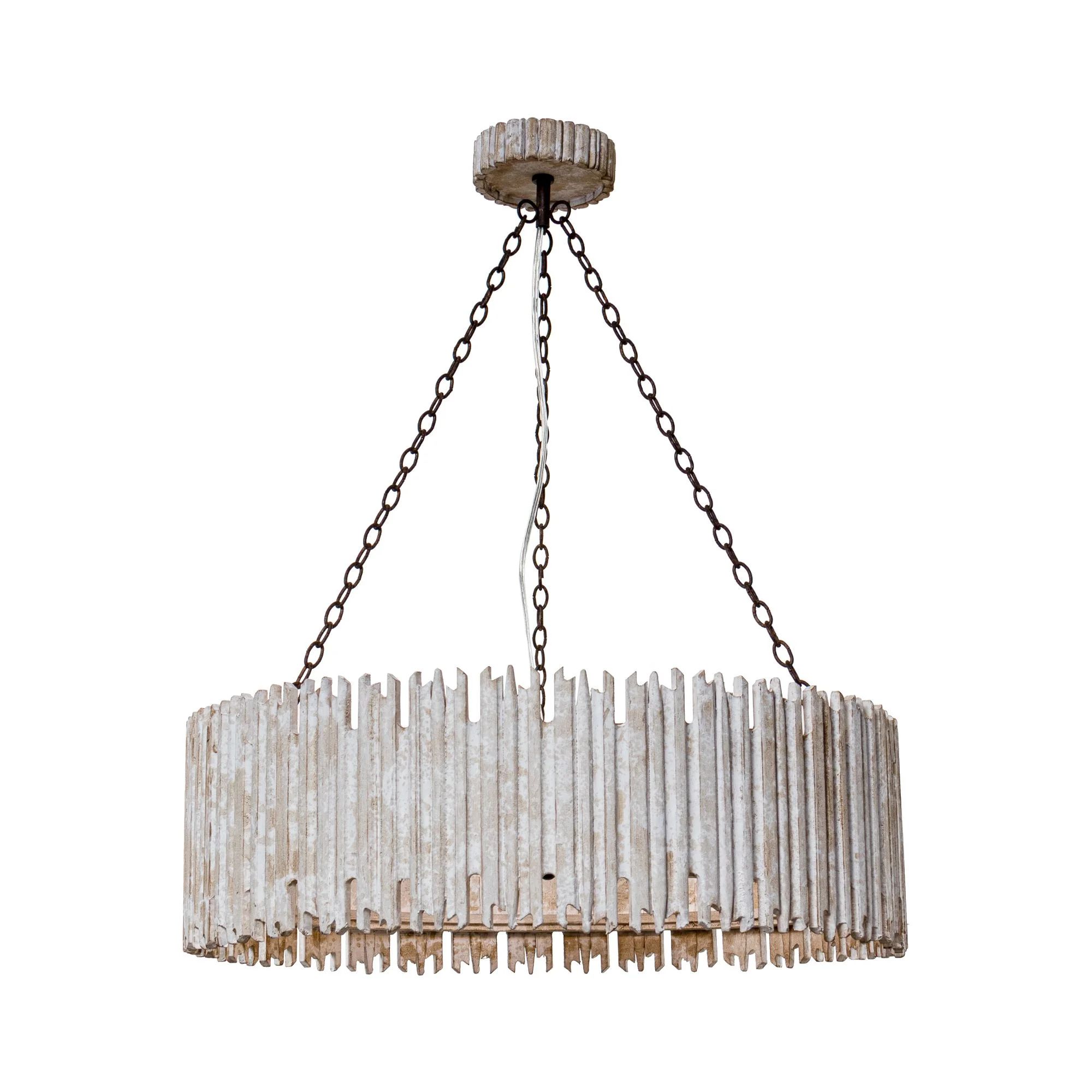 Rudy 3 - Light Unique / Statement Drum Chandelier | Wayfair North America